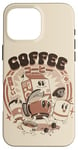 Coque pour iPhone 16 Pro Max J'ai besoin de mon café amis mignon Tomodachi café boire