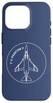 iPhone 16 Pro F-4 Phantom II American Jet Plane Badge Case