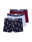 Polo Ralph Lauren 3 Pack Stretch Cotton Trunks - Multi, Multi, Size S, Men