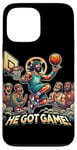 Coque pour iPhone 13 Pro Max Ballin with the Messiah Rejoignez la communauté Jesus Basketball