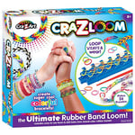 Crazloom Loom Band Toys, Creative Toy, Rubber Band Toy, Friendship Bracelets, Latex Free Loom Bands, 600 Loom Bands