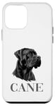 Coque pour iPhone 12 mini Majestic Cane Corso Portrai pour un propriétaire de Cane Corso