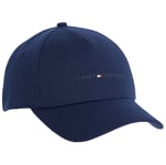 Casquette Tommy Hilfiger marine avec logo et nom de la marque brodés