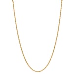 Tom Morris Double Link Chain Halskjede 18 kt. Gullforgylt Rustfritt Stål TM00021 - Herre - Gold