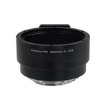 Fotodiox Pro Lens Mount Adapter - Bronica S (Z, D, C, S2, C2, EC, EC-TL) Lens to Canon EOS (EF, EF-S) Camera System (such as 7D, 60D, 5D Mark III and more)