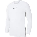 Nike AV2609-100 Dri-FIT Park First Layer Sweatshirt Men's White/Cool Grey Size XXL