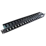 RackMatic - Panneau goulotte de gestion de câble pour serveur rack 1U x 68 mm