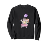 Disney Pixar Up Ellie & Carl Wagon Drawing Sweatshirt