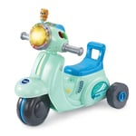 VTech - Porteur Scooter Interactif 3 en 1 Bleu, Moto Porteur Bébé, Tricycle Évolutif avec Tableau d'Éveil Interactif, Jouet d'Activité et de Développement, Cadeau Bébé Dès 1 An - Contenu en Français