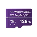 WD Purple 128GB Surveillance microSD XC Class - 10 UHS 1