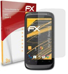 atFoliX 3x Screen Protection Film for HTC Desire S matt&shockproof