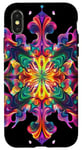 iPhone X/XS Kaleidoscope, Psychedelic Colours, Goa, Electro Case