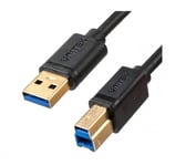 4894160046864 Unitek C14095BK USB-A to USB 3.0 Printer Cable, 2m UNITEK