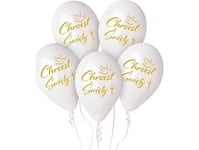 Godan Premium Helium Balloons Baptism 33Cm 5Pcs