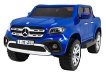 Sähköauto Mercedes Benz X-Class MP4, lakattu sininen