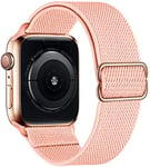 Lysun Bracelet élastique en nylon SOLO Loop compatible avec Apple Watch Band 38mm 40mm 41mm pour homme et femme Bande élastique réglable pour iWatch Series SE/7/3/2/1