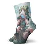 Chaussettes de Compression Legend Zelda Game Socks Chaussettes de Sport Pure Crew Chaussettes Chaudes Unisexes Chaussettes de Sport