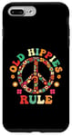 Coque pour iPhone 7 Plus/8 Plus Old Hippies Rule Hippie Vintage Costume Hippy Travel Fan