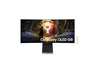 Samsung Ls34dg850suxdu 34" Oled Odyssey Monitor 3440X1440/21:9/250Cd/M2/0,03Ms Hdmi, Dp, Usb | Samsung