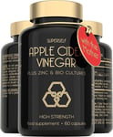 Apple Cider Vinegar Capsules with Mother - 1300mg High Strength - Enriched with