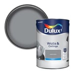 Dulux Walls & Ceilings Matt Emulsion Paint - Natural Slate - 5L