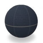 Ergonomisk balansboll Office Ballz - Götessons, Storlek Ø - 55 cm, Tygfärg och Blixtlåsfärg Slope 256 Ocean 22 - Sand