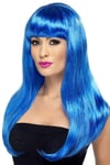 Smiffys Babelicious Wig, Blue