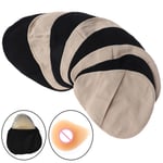 Cotton Silicone Breast Forms Protect Pocket Cover For Artificial Black L