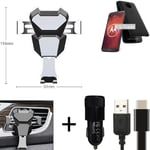 Car holder air vent mount for Motorola Moto Z3 Play cell phone mount