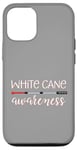 Coque pour iPhone 13 Pro White Cane Awareness TVI O and M Mobility Month Homme Femme