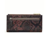 Radley Wood Street 2.0 Faux Snake Wallet Tortoise Brown S5919205