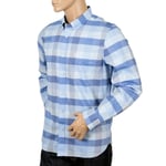 Fred Perry Men's Textured Gingham Casual/Formal Long Sleeve Shirt M - M8267-B60