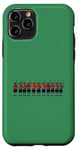 iPhone 11 Pro Eleven Pipers The Faithful Apostles Cut-Out Stencil-Style 1 Case