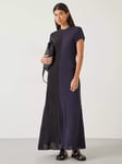 HUSH Georgia Maxi Dress, Midnight Navy