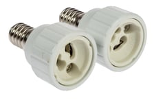 Nordic Quality Adapter E14 - GU10, 2st.