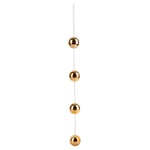 Anal Beads Vaginal 4 Geisha Balls Free-roaming Internal Weights -24k Gold Plated