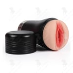 LCC Masturbator 10 vibrationsfrekvenser 21x7cm mänskligt uttal USB-laddning Elektrisk automatisk vibrerande Sexenhet