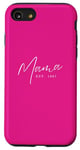 Coque pour iPhone SE (2020) / 7 / 8 Simplistic Beautiful Mama créée en 1967 pour les mamans