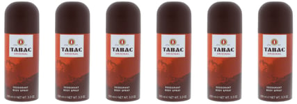 6x Tabac Original Deodorant Body Spray 150ml