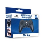 Manette Filaire pour PS3 et PC- 1.8m câble - Noir