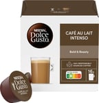 NESCAFÉ Dolce Gusto Cafe au Lait Intenso kaffekapsler (16-pk)