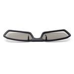 3 Pairs of 3D Clip on Glasses 2 Black 1 Blue Passive 3d Tvs Cinema 3D RealD Imax