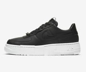 WOMENS NIKE AIR FORCE 1 PIXEL SIZE UK 3.5 EUR 36.5 (CK6649 001) BLACK / WHITE