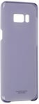 Samsung Original S8 Plus Clear Phone Case Cover - Violet,EF-QG955CVEG