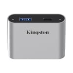 Kingston Workflow USB miniHub USB 3.2 Gen1 5G USB-A and USB-C miniHub - WFS-USB