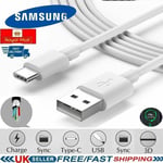 1m Fast USB C Cable Data Sync Charging Lead For Samsung S21 Plus S10 S9+ Note 10