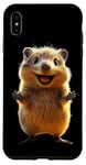 Coque pour iPhone XS Max Quokka Be Quokka Happy Sourire Heureux avec Quokkas