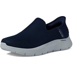 Skechers Go Walk Flex Slip-Ins - No Hands, Navy, 5 UK Wide