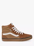 Vans Filmore Hi Top Trainers, Brown/Gum