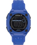 Wristwatch ADIDAS STREET CITY TECH TWO AOST23061 Digital Silicone Blue